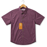 Boys Light Maroon Half Sleeve Shirt for kids