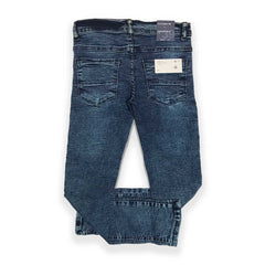 Dark Medium Blue Denim Jeans – Super Slim Fit