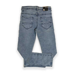 Yellowish Medium Blue Denim Jeans – Slim Fit