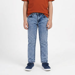 Boys Light Blue Denim Jeans lifestyle view