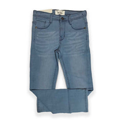 Light Blue Denim Jeans – Carrot Fit